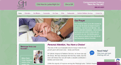 Desktop Screenshot of catholichospicepgh.org